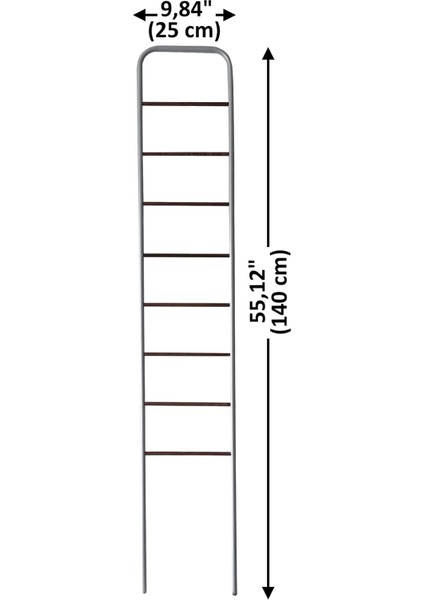 Cosy Saksı ve Bahçe Bitkileri Destek Merdiveni (25 x 140 Cm) fiyatları