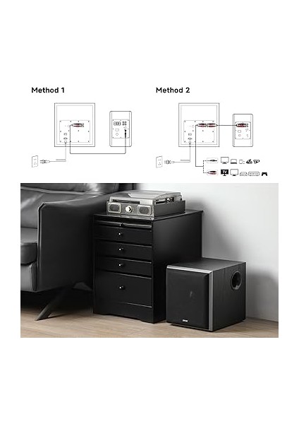 T5 Elektrikli Aktif Subwoofer modelleri