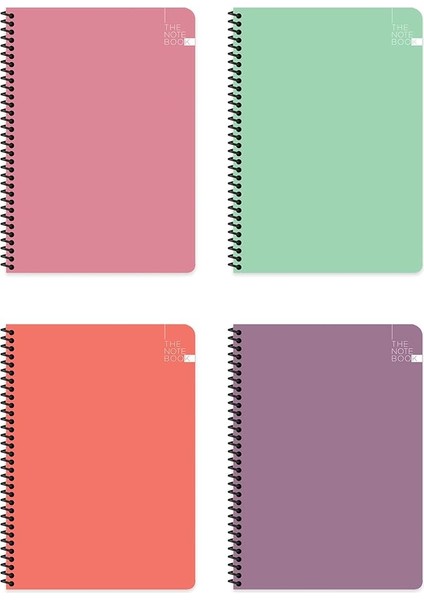 Color A5 96 Yaprak Çizgili Sert Kapak The Notebook Defter