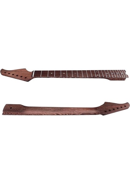 Wenge Elektro Gitar Boyunu, Wenge, 22 Perdeler Yedek Parça, Suhr St Için Müzik Enstrümanı, Elektro Gitar Uyumlu