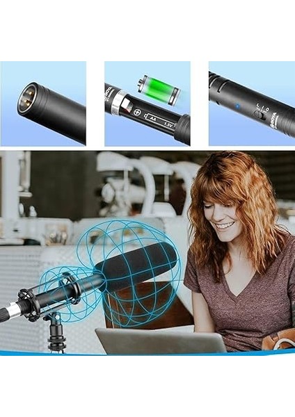 BY-BM6060L Profesyonel Shotgun Mikrofon fırsatları