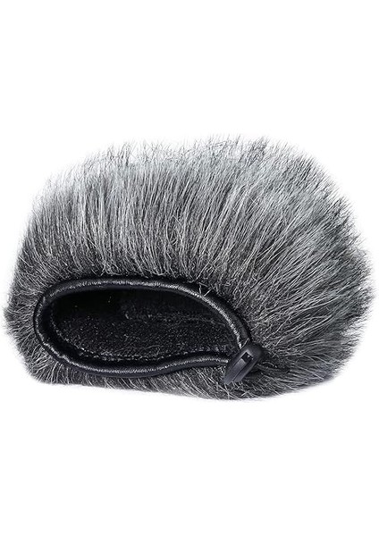 Kürklü Açık Cam Muff, Pop Filtre/rüzgar Kapak Kalkanı Zoom H5, H6 Taşınabilir Kaydedici fırsatları