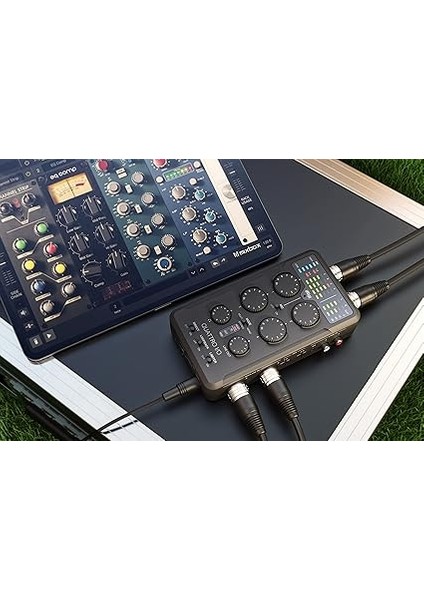 Multimedia Irig Pro Quattro I/o | 4-Giriş / 2-Çıkış Profesyonel Portable/taşınabilir/mobil Ses Kartı &amp; Kayıt Mikseri (Mac/pc/ios/android/dslr ile Uyumlu) indirimleri