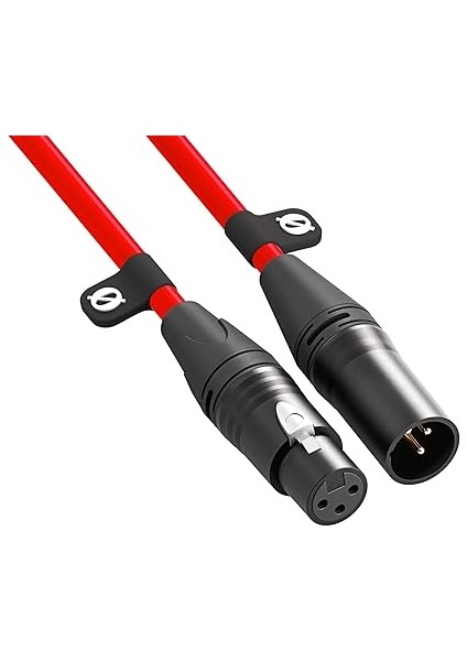 Xlr-3 Premium Xlr Kablo (3 M, Kırmızı) fiyatları