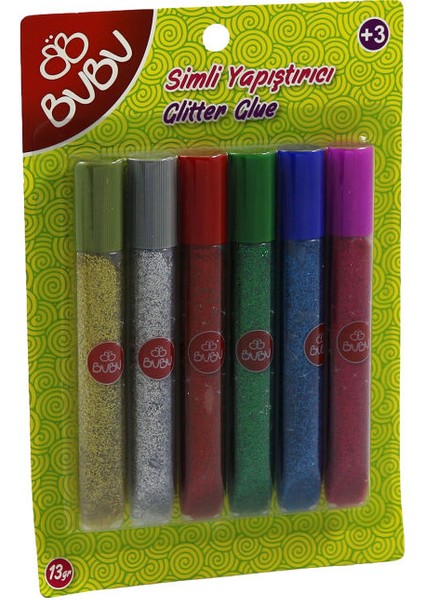 Bu-Bu SY0009 Simli Yapıştırıcı 12 gr 6 Renk