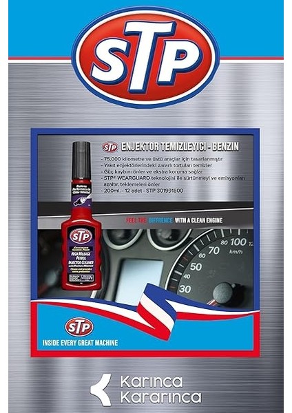 200ML Yüksek Kilometre Benzinli Enjektör Temizleyici fiyatları