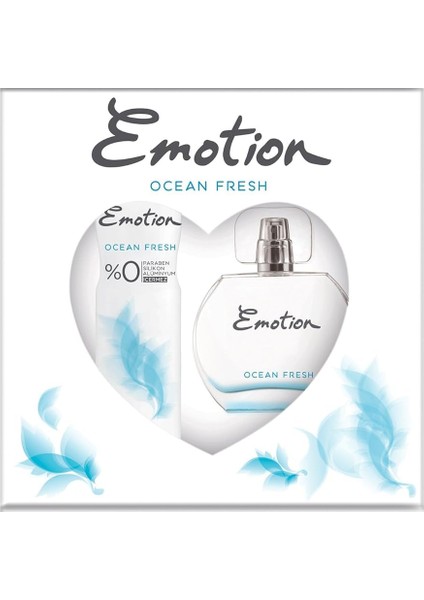 Ocean Fresh Edt 50ML+DEODORANT 150ML Set