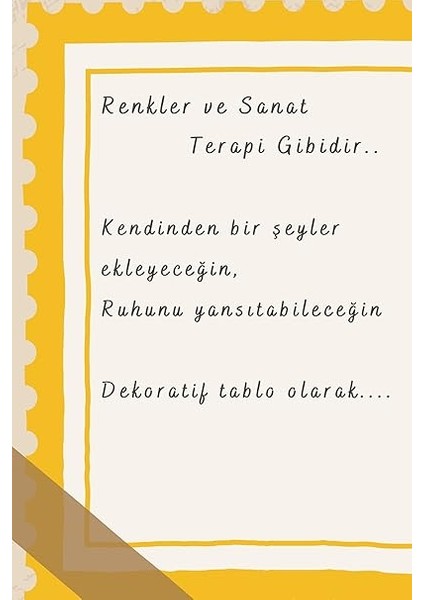 Inside Güneş Mandala Ahşap Boyama Tuval Seti Hediye Hobi Kiti 20 cm fırsatları