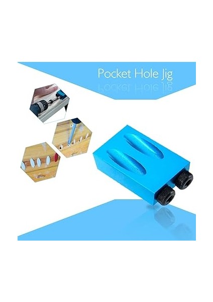 Çift Cep K Jig Kiti 6/8/10MM 15°bit Açılı Tahrik Adaptörü Ağaç Işleme Için Açı Delme Kleri Kılavuz Ahşap Aletler Dübelleme K Testere ve Dıy Doğrama Çalışma Alet Seti fırsatları