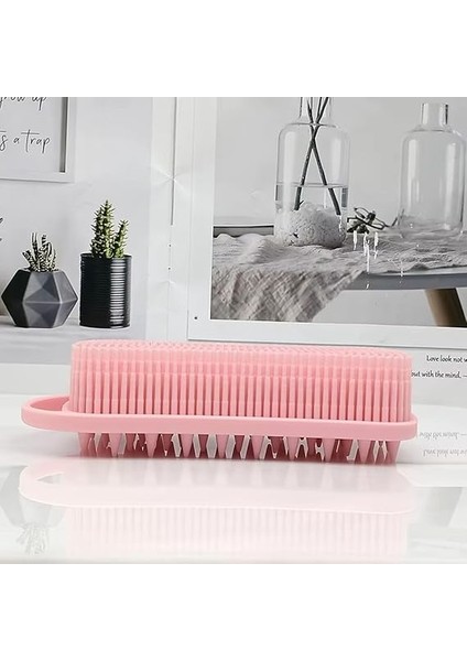 Kendiliğinden Askılı Peeling ve Masaj Etkili Silikon Banyo Vücut Fırçası fırsatları