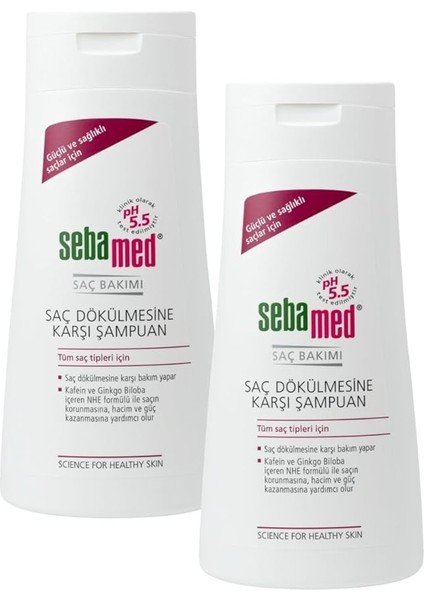 Şampuan Saç Dökülmesine Karşı Etkili (Anti Hairloss) 400 ml x 2