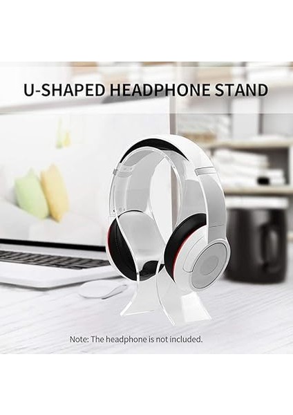 Kulaklık Standı Kulaklık Tutucu Askı Kulaklıklar Için Evrensel Akrilik Ekran Braketi Tüm Kulaklık Boyutlarına Uygun Siyah fiyatları