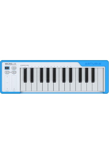 Microlab 25 Tuş Slimkey Micro Keyboard, Mavi fiyatları