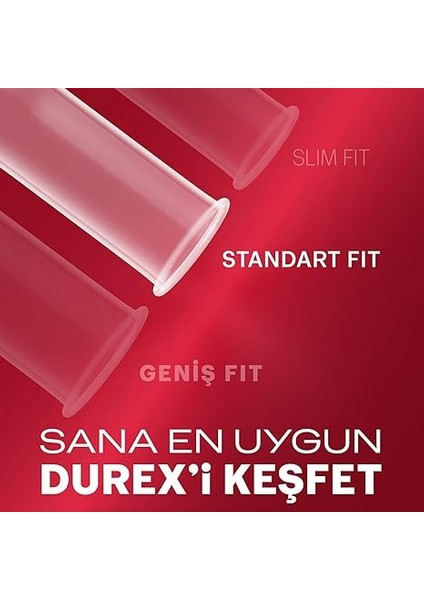 Yakın Hisset Ince Prezervatif 30'lu, Standart Fit fırsatları