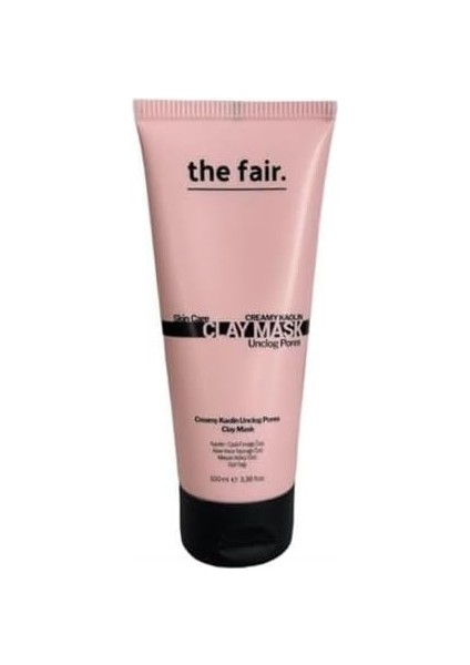 Fair. Creamy Siyah Nokta Karşıtı Kaolin Gözenek Temizleyen Tüm Cilt Tipleri Için Kil Maskesi 100 ml
