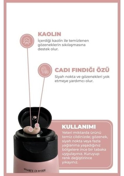 Fair. Creamy Siyah Nokta Karşıtı Kaolin Gözenek Temizleyen Tüm Cilt Tipleri Için Kil Maskesi 100 ml fiyatları