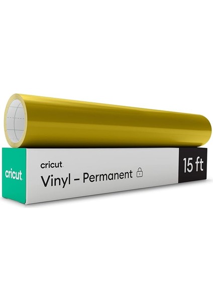 2006840 Premium Kalıcı Vinil, Altın, 12" x 180"