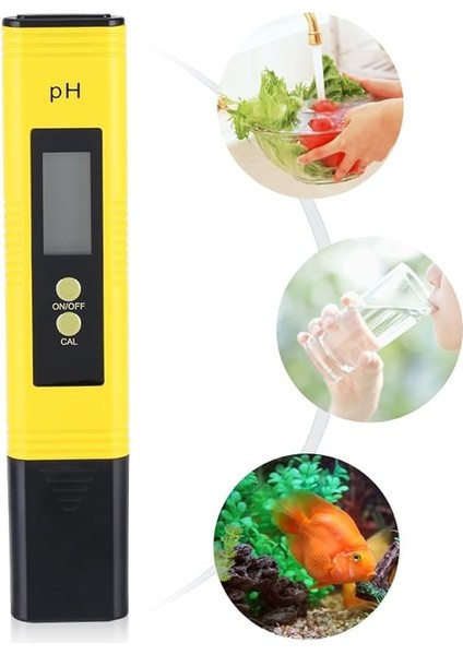 Çözünürlüklü Dijital Metre Büyük LCD Kalem Su Kalite Test Cihazı, Otomatik Kalibrasyon Fonksiyonlu ve 0,00-14.00 Ölçüm Aralığı fiyatları