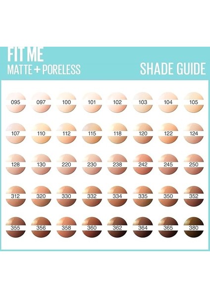 New York Fit Me Matte+Poreless Fondöten - 104 Soft Ivory (30 Ml) fırsatları