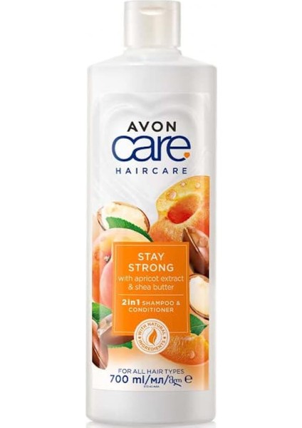 Care Kayısı ve Shea Özü Şampuan ve Saç Kremi 700 Ml.