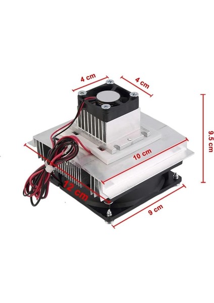 Termo Elektrik Peltier Hava Soğutucu Sistem Dc 12V 6A 60W Mini Klima Buzdolabı Araba Soğuk Hava fiyatları