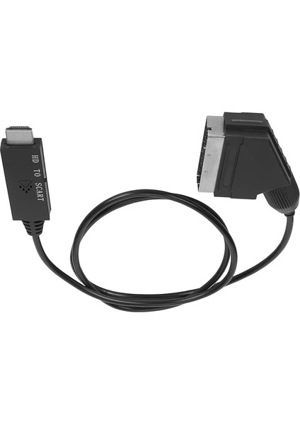 Dönüştüriciye Skart, Hd Kablo Scart - Hd Kablo Video Dönüştürücü Scart - Multimedya Adaptör Dönüştürücü Video Bağlantısı Bağlantısı