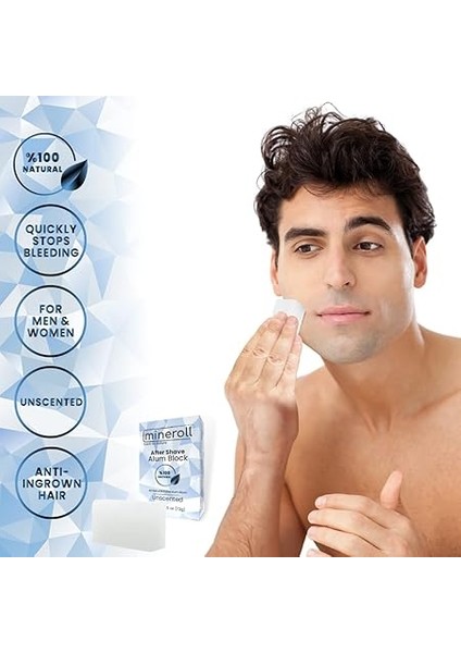 Traş Sonrası Cilt Şapı, Cilt Lekelerine Iyi Gelir, Kanamayı Durdurur, Kadın &amp; Erkek Için, Jilet Yanıklarına Iyi Gelir, Cildi Yumuşatır, 72 gr fırsatları