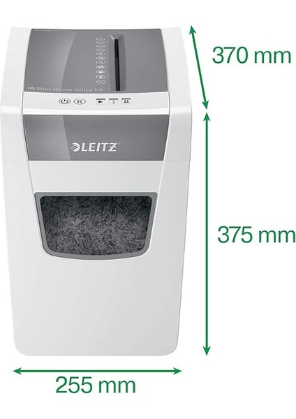 Iq Sl Home Office Kağıt Öğütücü, Güvenlik Seviyesi P4, 10 Yaprak Kapasitesi (70-80 G/m²), 23L Çöp Kutusu, Beyaz, 80010000 modelleri
