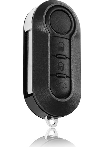 Araba Anahtarı Kabuk Araba Anahtarı Fiat 500 Brava Bravo Grande Punto Panda Croma Linea Ducato Uzaktan Kumanda Anahtar Kapağı 2 Düğme Değiştirme Uzaktan Anahtar Kılıfı Çevirme Anahtarı