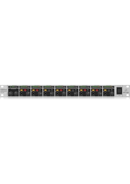 Powerplay HA8000 V2 8-Kanal Yüksek Çıkışlı Kulaklık Mix ve Dağıtım Amfisi