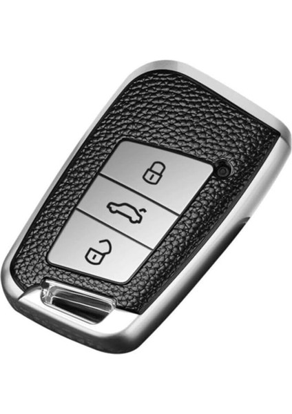 Suberb Ile Uyumlu Gri Süperlüx Anahtar Kabı. Anahtar Kılıfı