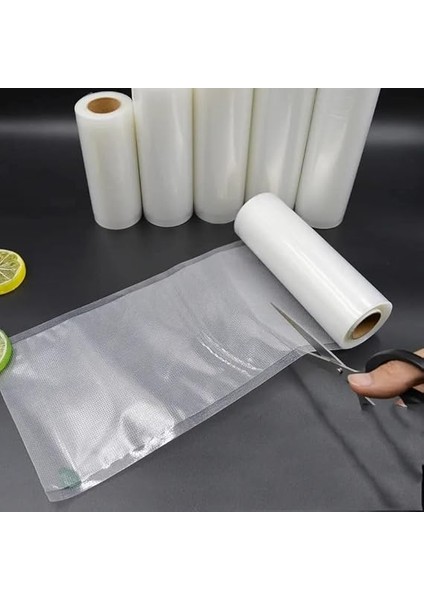 Metre Novisan 2 Adet 20CM x 500CM Gofrajlı Tırtıklı Rulo Vakum Poşeti 2'li Bobin Vakumlama Folyosu, Vakumlu Rulo, Folyo Rulosu, Vakumlu Torba fiyatları