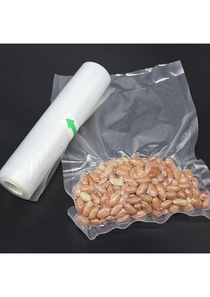 Metre Novisan 2 Adet 20CM x 500CM Gofrajlı Tırtıklı Rulo Vakum Poşeti 2'li Bobin Vakumlama Folyosu, Vakumlu Rulo, Folyo Rulosu, Vakumlu Torba fırsatları