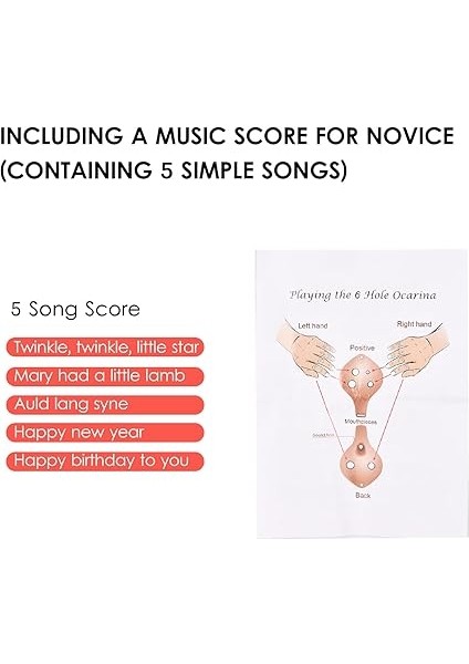 Müzikal Hediye Seramik Ocarina Müzik Öğrenen Seramik Ocarina Ocarina 6 Delik 6 Delik Seramik Ocarina Müzik Sever Için Seramik Ocarina Sevimli Hayvan Tarzı Seramik Ocarina 6 Delik Seramik indirimleri