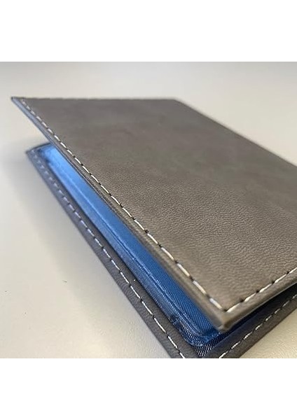 Oto Ruhsat Kabı Termo Deri - Araba Ruhsat Kılıfı - Araç Ruhsat Cüzdanı (Gri) indirimleri