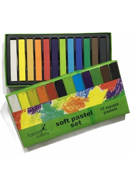 Fanart Academy Toz Pastel 12 Li Set F-4000.S12