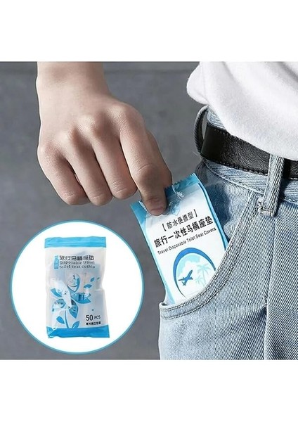 200 Adet Tek Kullanımlık Klozet Örtüsü Klozet Poşeti Klozet Kapak Örtüsü Dispenseri indirimleri