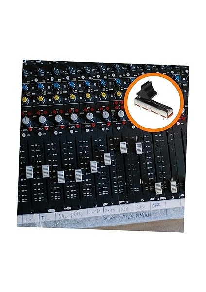 35MM Stereo Potansiyometre Kapağı Doğrusal Kayar Potansiyometre Konsolu Için indirimleri