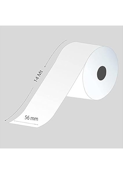 56 mm x 14 mt Termal Pos Rulo 10 Adet modelleri