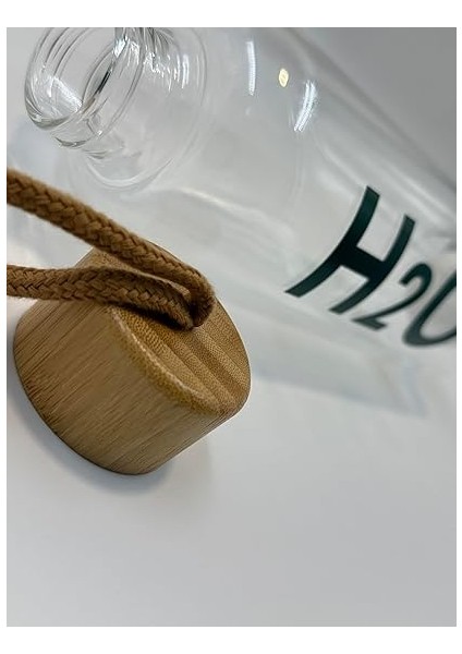 Home Detox Bambu Kapaklı Cam Matara 1000 ml –,ısıya Dayanıklı, Borosilikat Cam, Doğal, Çevre Dostu, Sağlıklı Su Şişesi,buzdolabı Suluk Suluğu (Klasik) modelleri