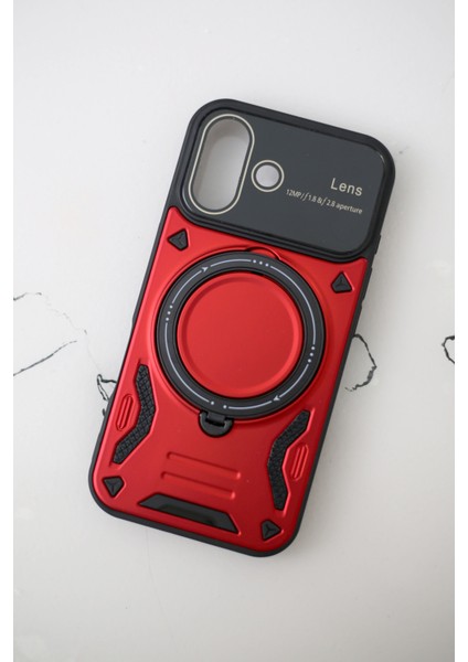 IPHONE 16 Joy Lens Tutacaklı Telefon Kılıfı