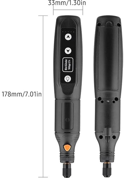 5 Hız Ayarlı Mini Elektrikli Öğütücü Alet Seti USB Şarjlı Taşlama Makinesi 2000MAH El Döner Li-Ion Pilli Yeşim Oymacılığı Için Ahşap modelleri