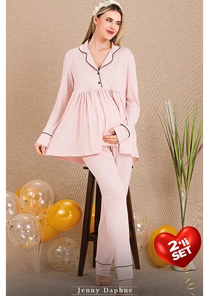 Lady Lingerie 2li Dantelli Hamile Pijama Takımı fiyatları