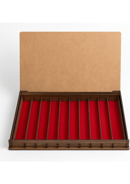 Kişiye Özel Ahşap Tesbih Koleksiyon Kutusu – 10’lu Tespih Kutusu Hediyelik