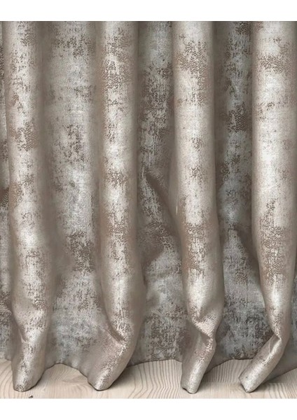 Sütlü Kahve Istanbul Fon, Desen Yeni Sezon 1 / 3 Sık Pileli Özel Koleksiyon ( Tek Kanat) Tül, Perde, fırsatları