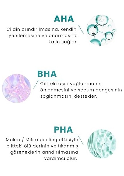 Hydro Solutıon Aha/bha ve Pha Mikro Peeling Temizleyici Cilt Tonu Eşitleyici Tonik 200 ml fırsatları