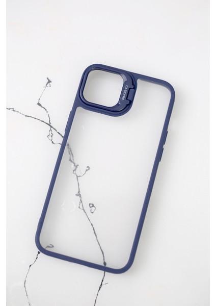 IPHONE 12 Pro Şeffaf Standlı Telefon Kılıfı