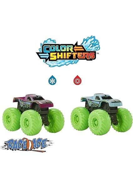 Wheels Monster Trucks Color Reveal Renk Değiştiren Araçlar 2'li Paket fiyatları