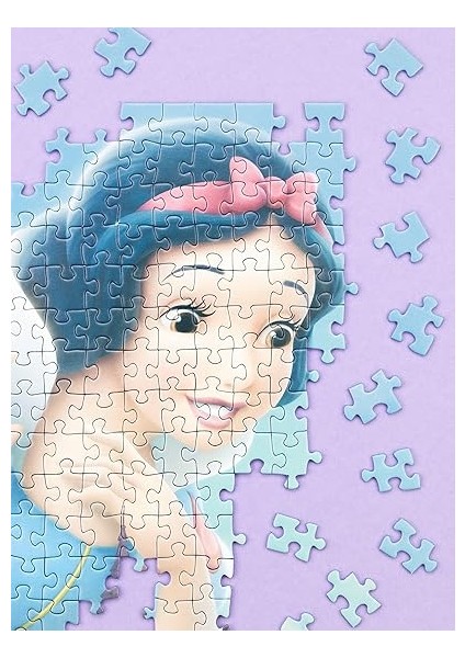Disney Castle Koleksiyonu: Kar Beyazı Yetişkinler Için 1000 Parça Yapboz - 17329 - Her Parça Eşsizdir, Softclick Teknolojisi Parçaların Mükemmel Bir Şekilde Uyması Demektir, 27 x 20 modelleri
