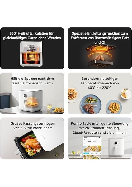 Smart 6.5 L Air Fryer (Xiaomi Tr Garantili) fiyatları